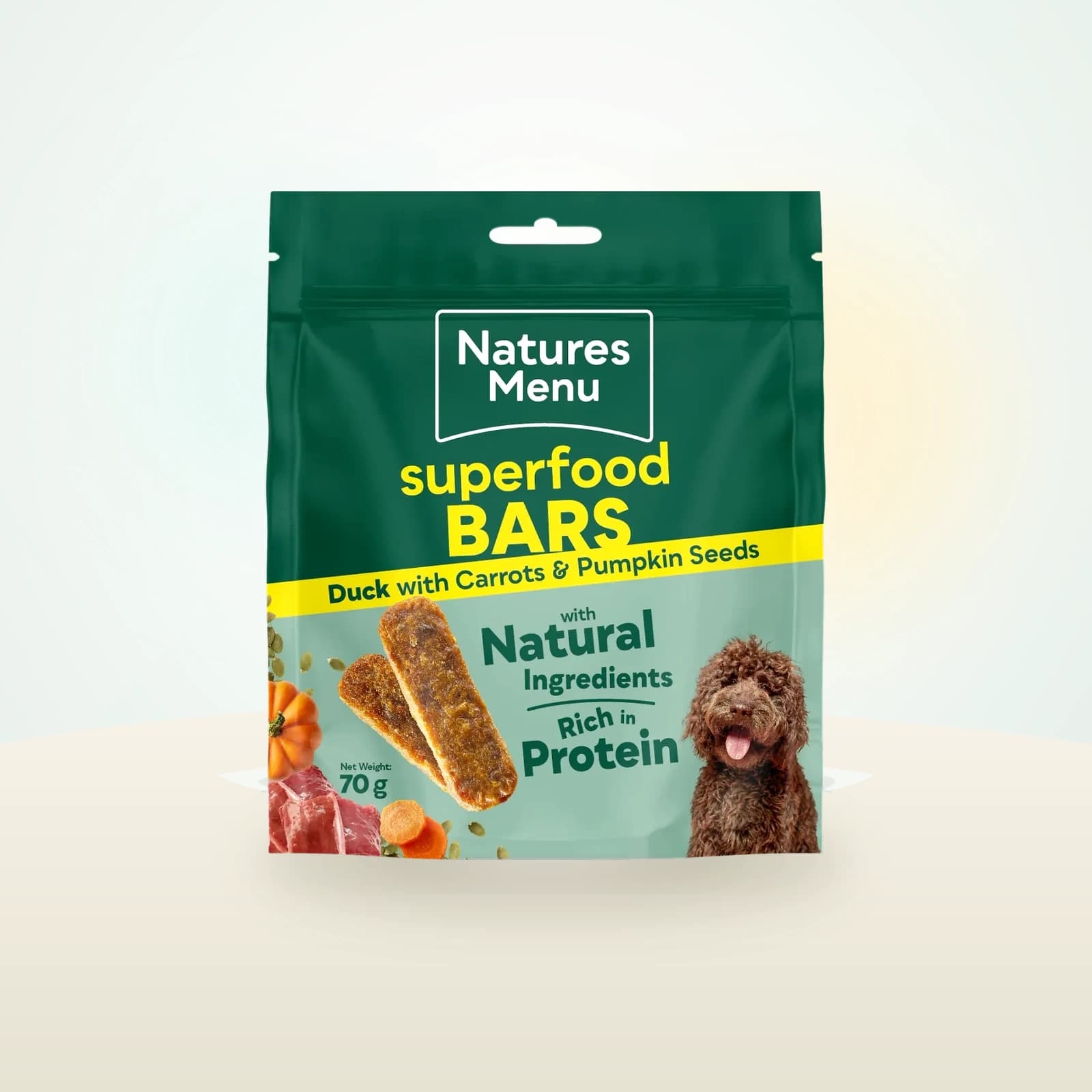 Nature's Menu Natures Menu Country Hunter Superfood Bars - Duck Adult Dog Treats