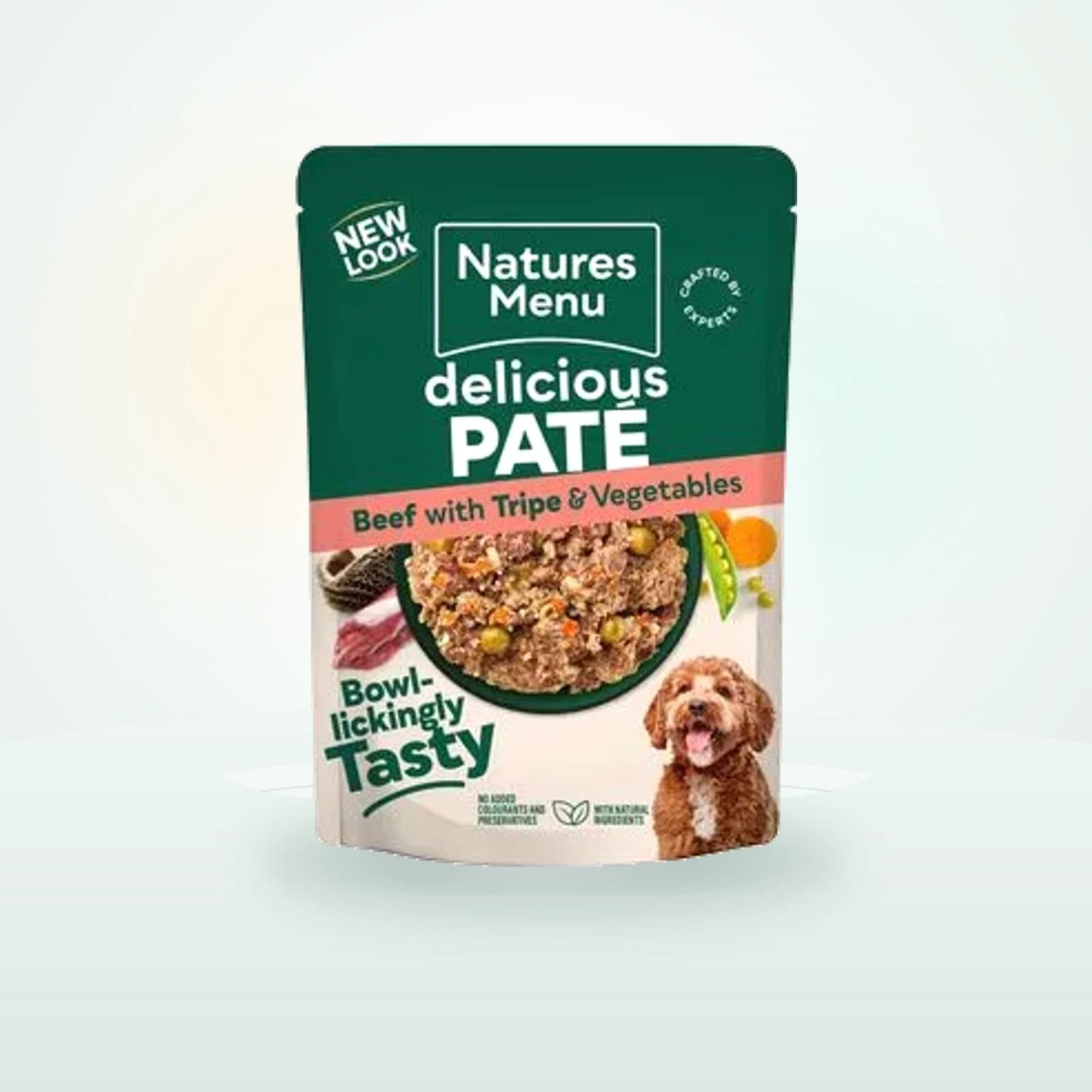 Nature's Menu Original Pouches Beef with Tripe & Vegetables