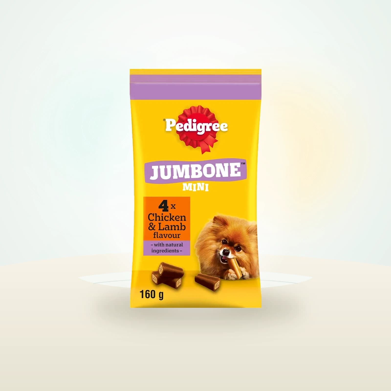 Pedigree Jumbone Mini Chicken & Lamb Dog Treat for Small Breeds