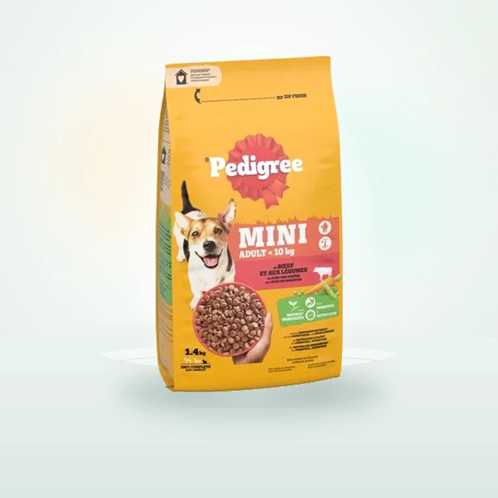 Pedigree Mini Adult < with Beef & Vegetables