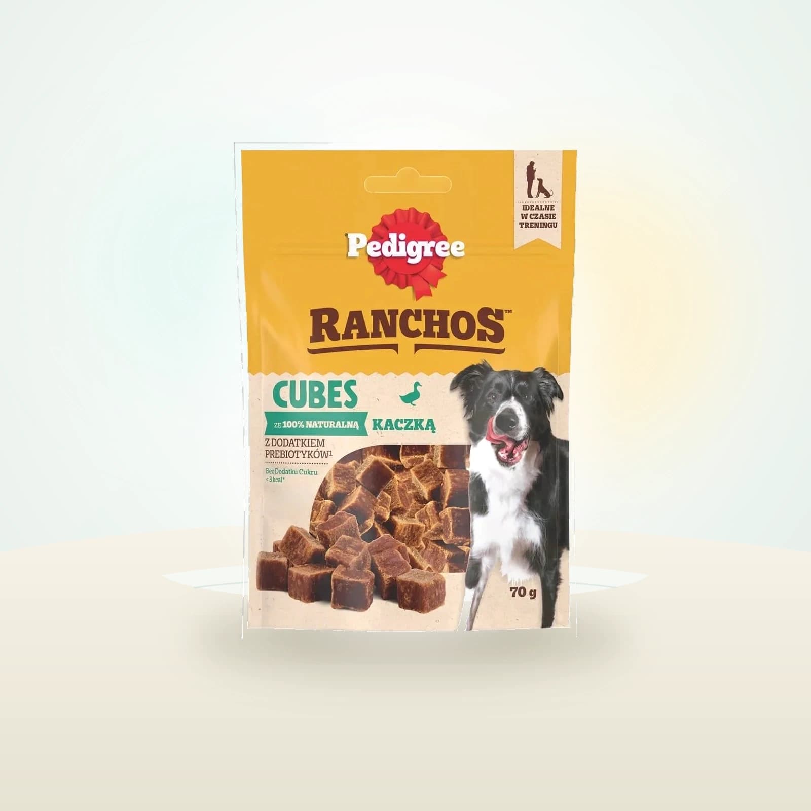 Pedigree Ranchos Cubes karma uzupełniająca dla dorosłych psów z kaczką