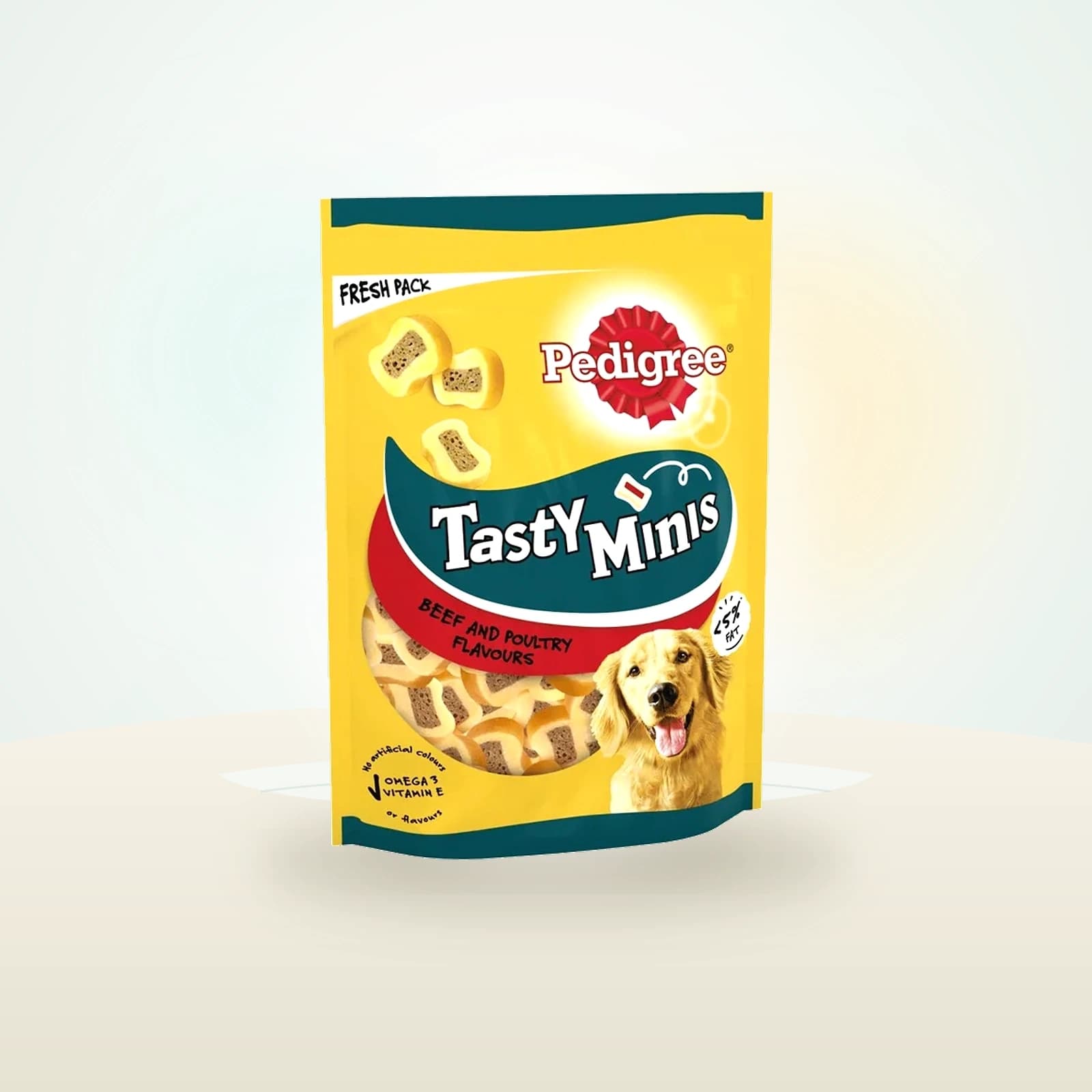 Pedigree TASTY MINIS Dog Treats Chewy Slices with Beef & Poultry