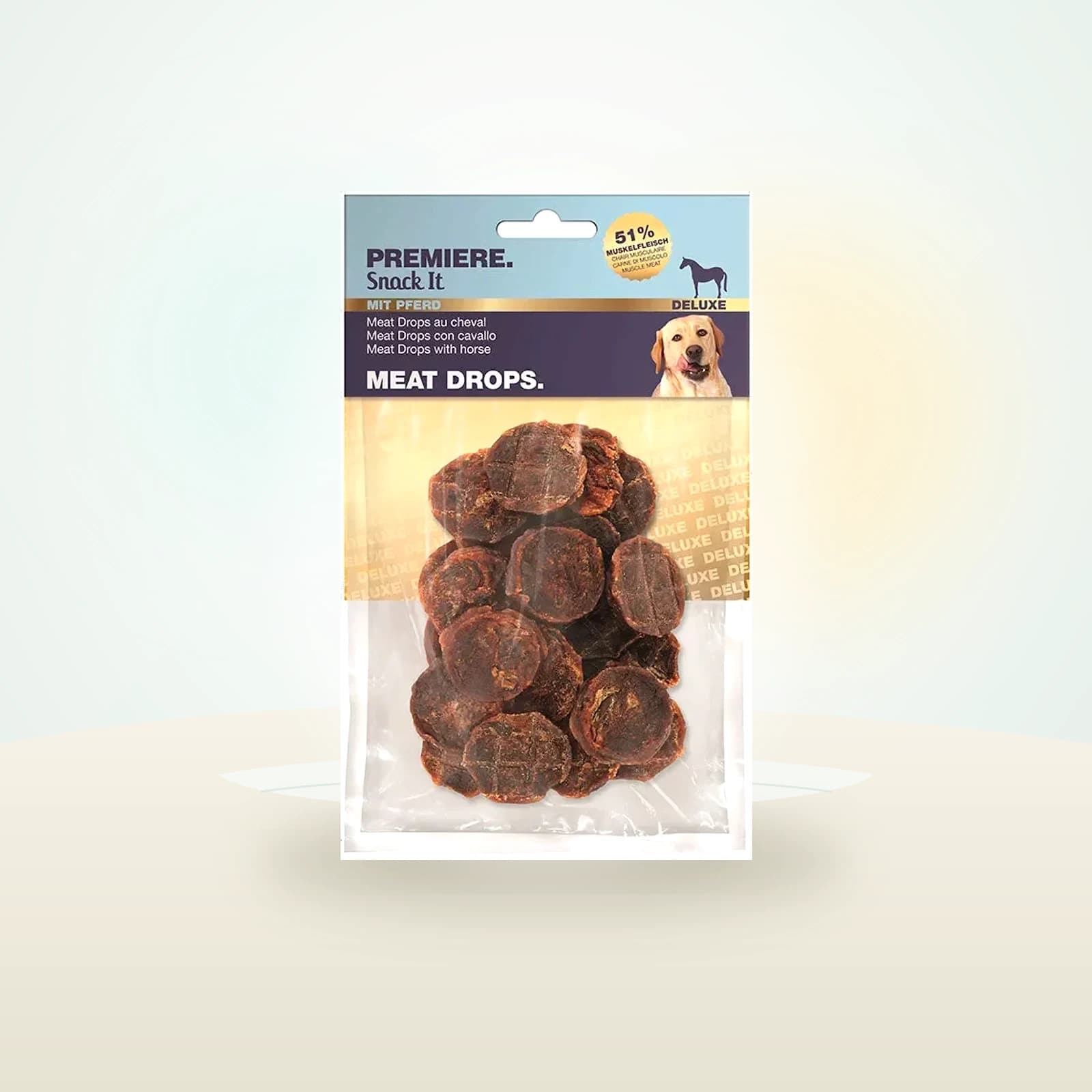 PREMIERE Snack it Meat Drops Hest