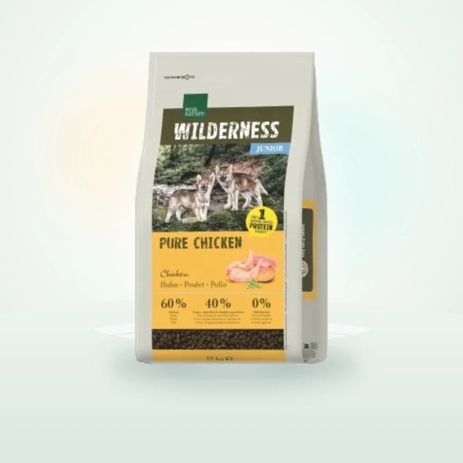 Real Nature WILDERNESS Trockenfutter Hund Junior Pure Chicken
