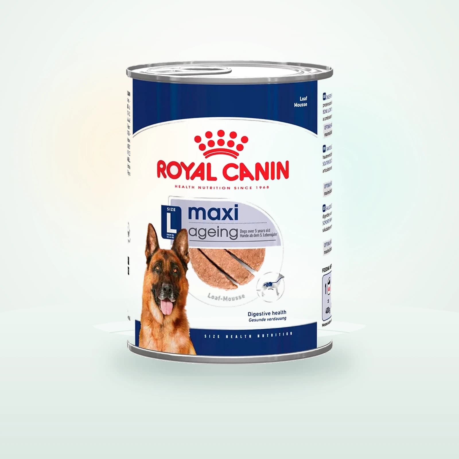 Royal Canin Maxi Ageing 5+ Senior Wet Large Dog Food Cans In Loaf