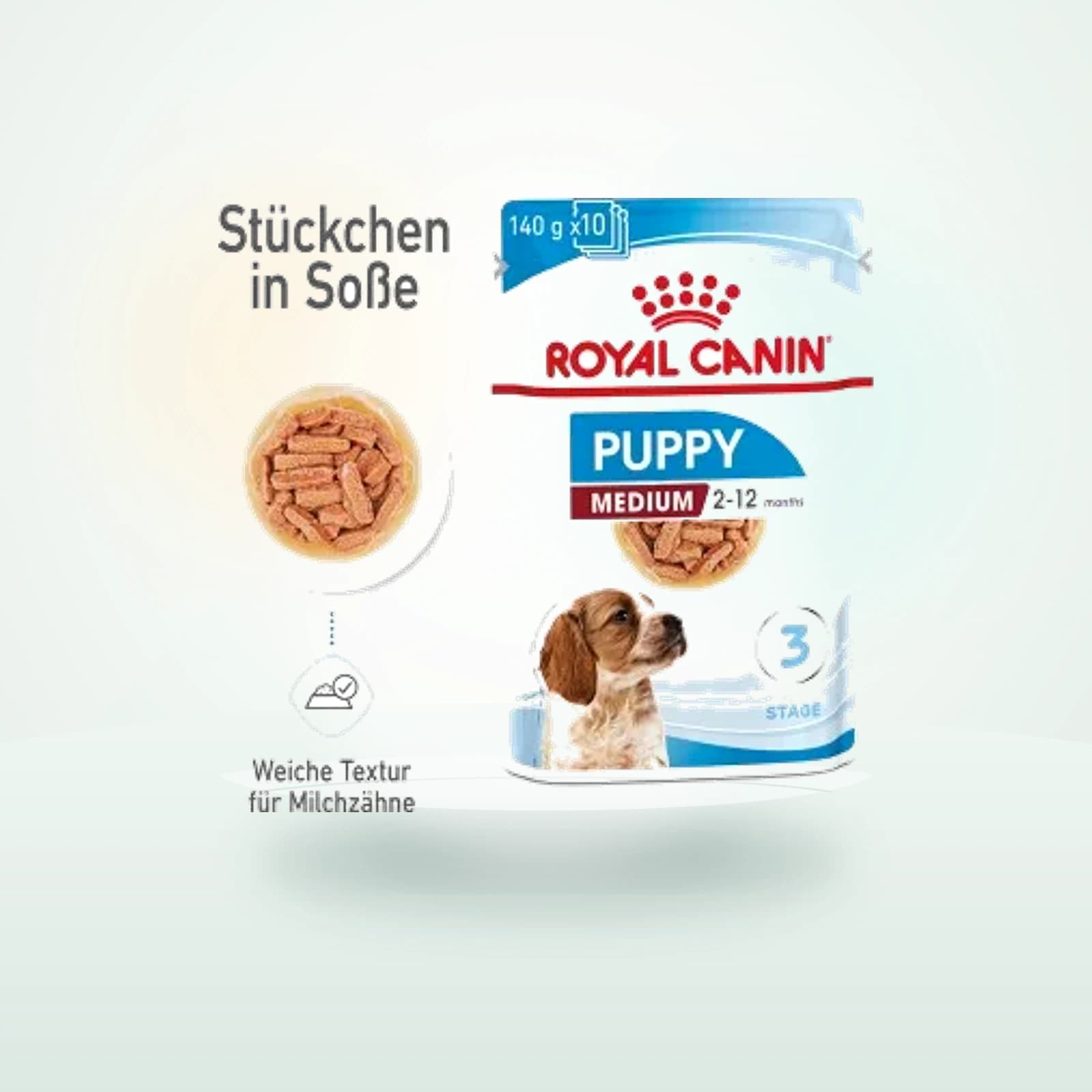 Royal Canin Medium Puppy in Soße