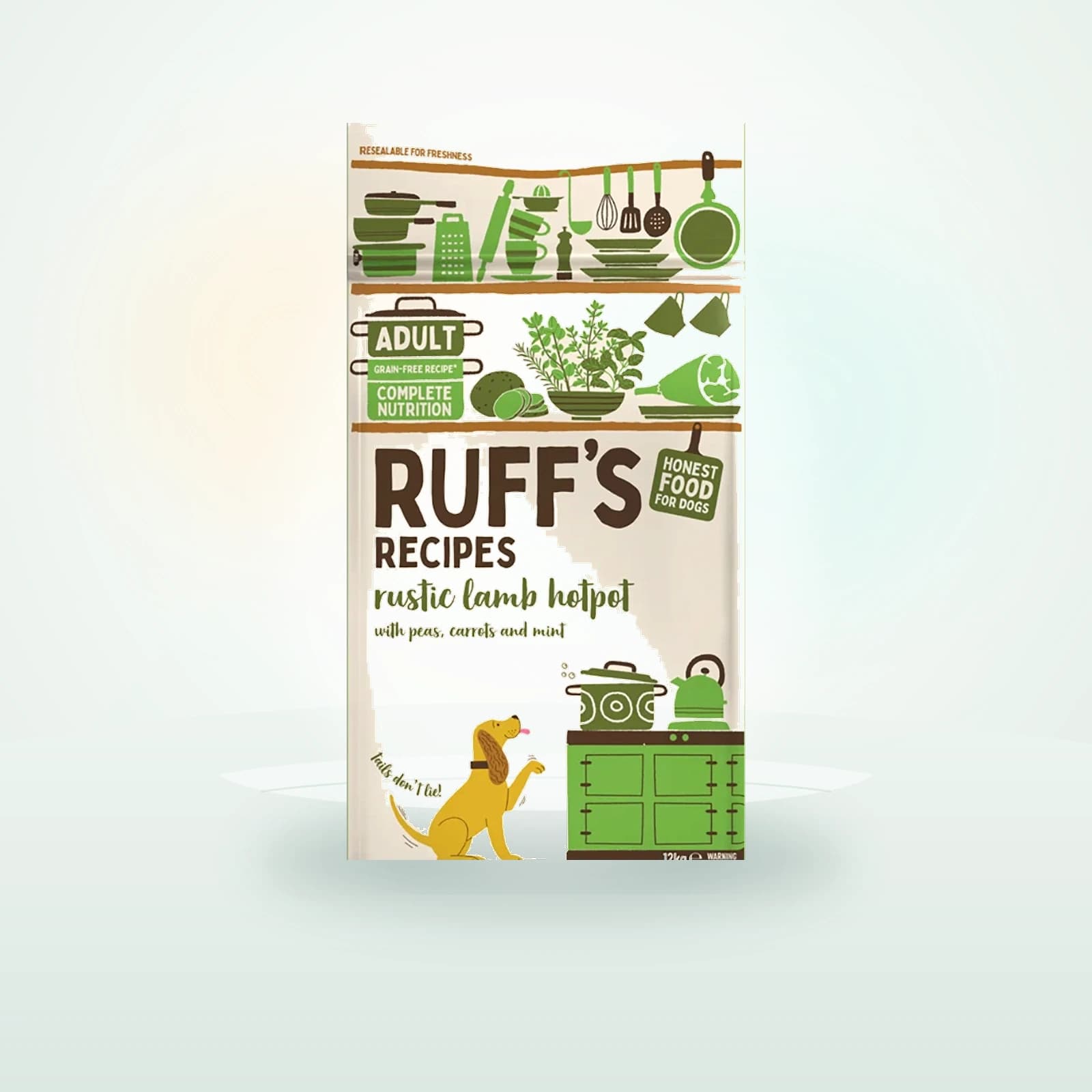 Ruff's Recipes Ruff's Recipe Rustic Lamb Hotpot with Peas, Carrots & Mint Adult Dry Dog Food
