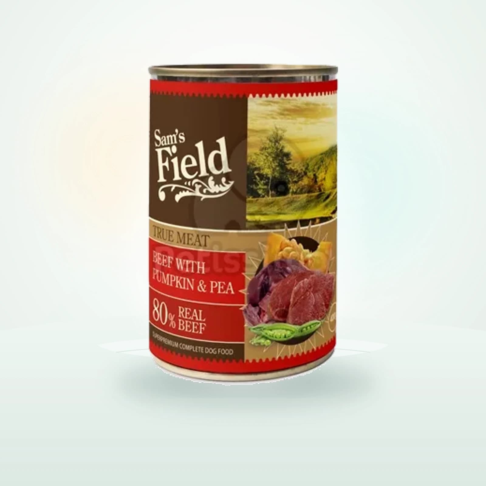 Sam's Field True Meat Beef with Pumpkin & Pea konzerves eledel