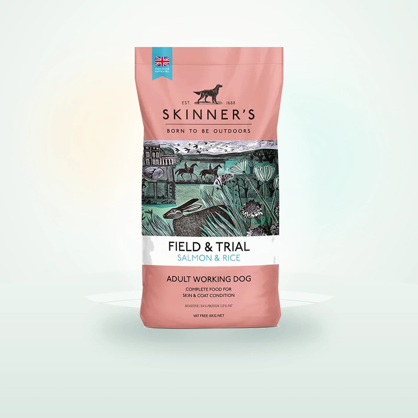 Skinner's Field & Working Adult Dry Dog Food Salmon & Rice