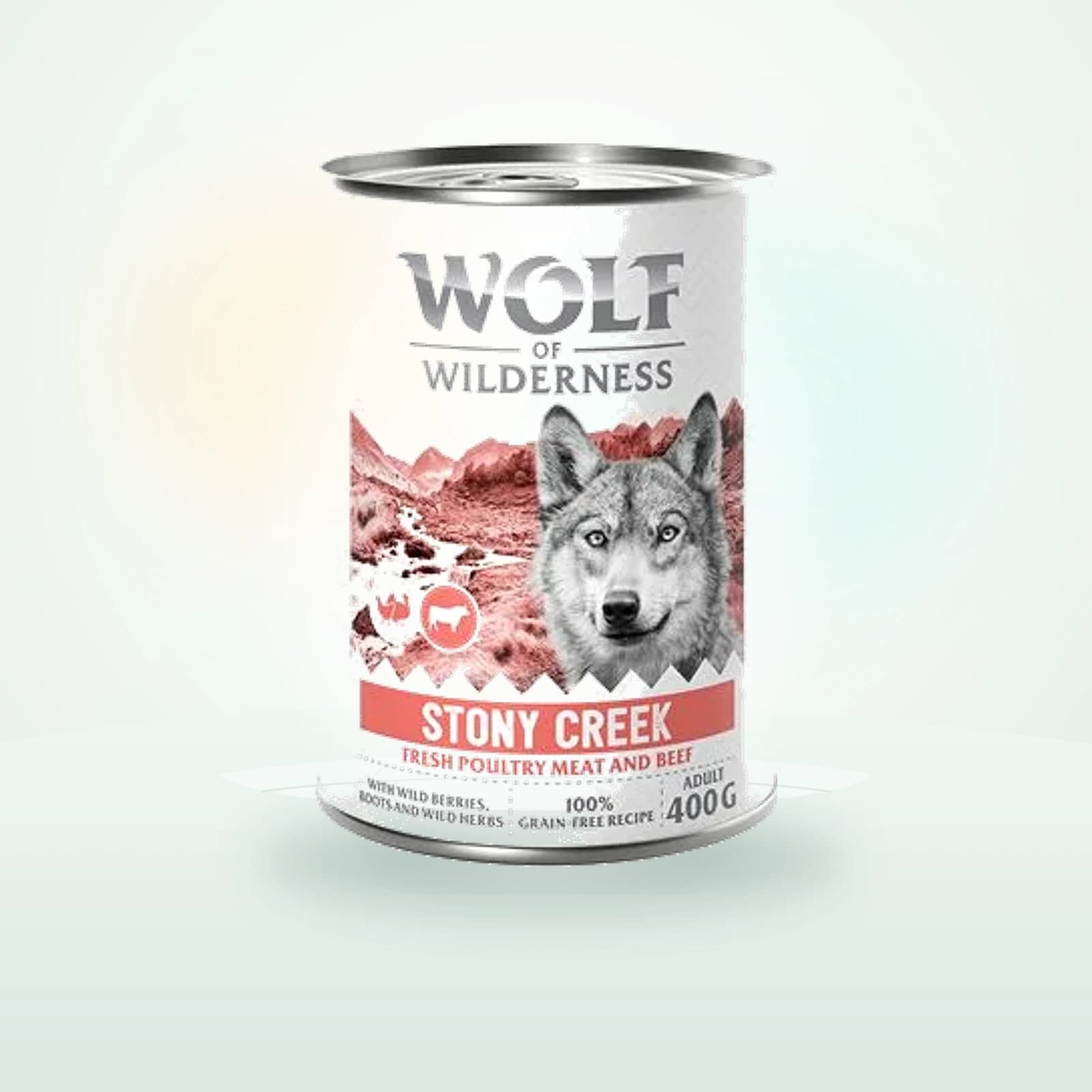 Wolf of Wilderness Expedition Adult Stony Creek - siipikarjanlihaa ja naudanlihaa