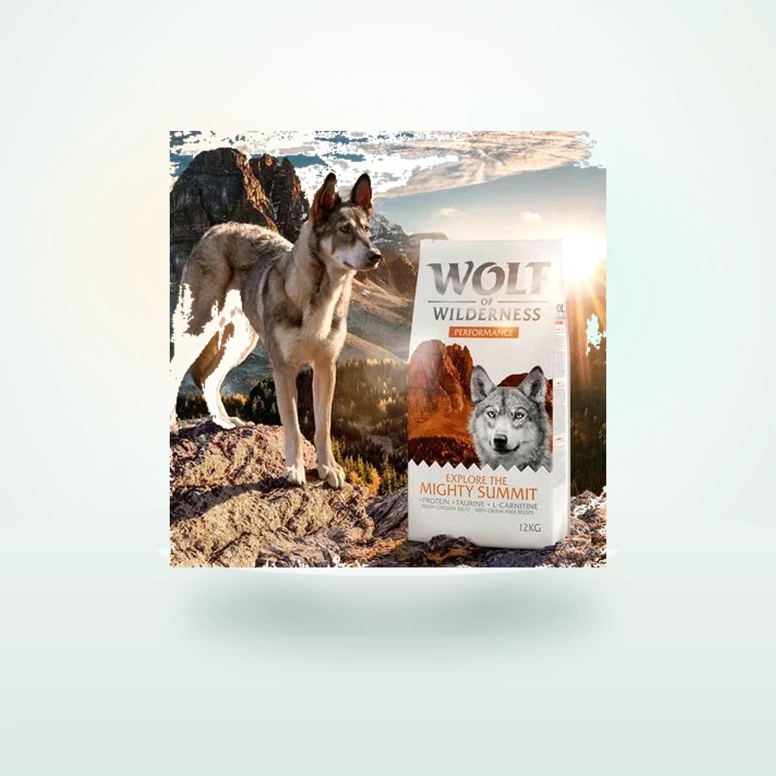 Wolf of Wilderness «Explore The Mighty Summit» Performance, sin cereales