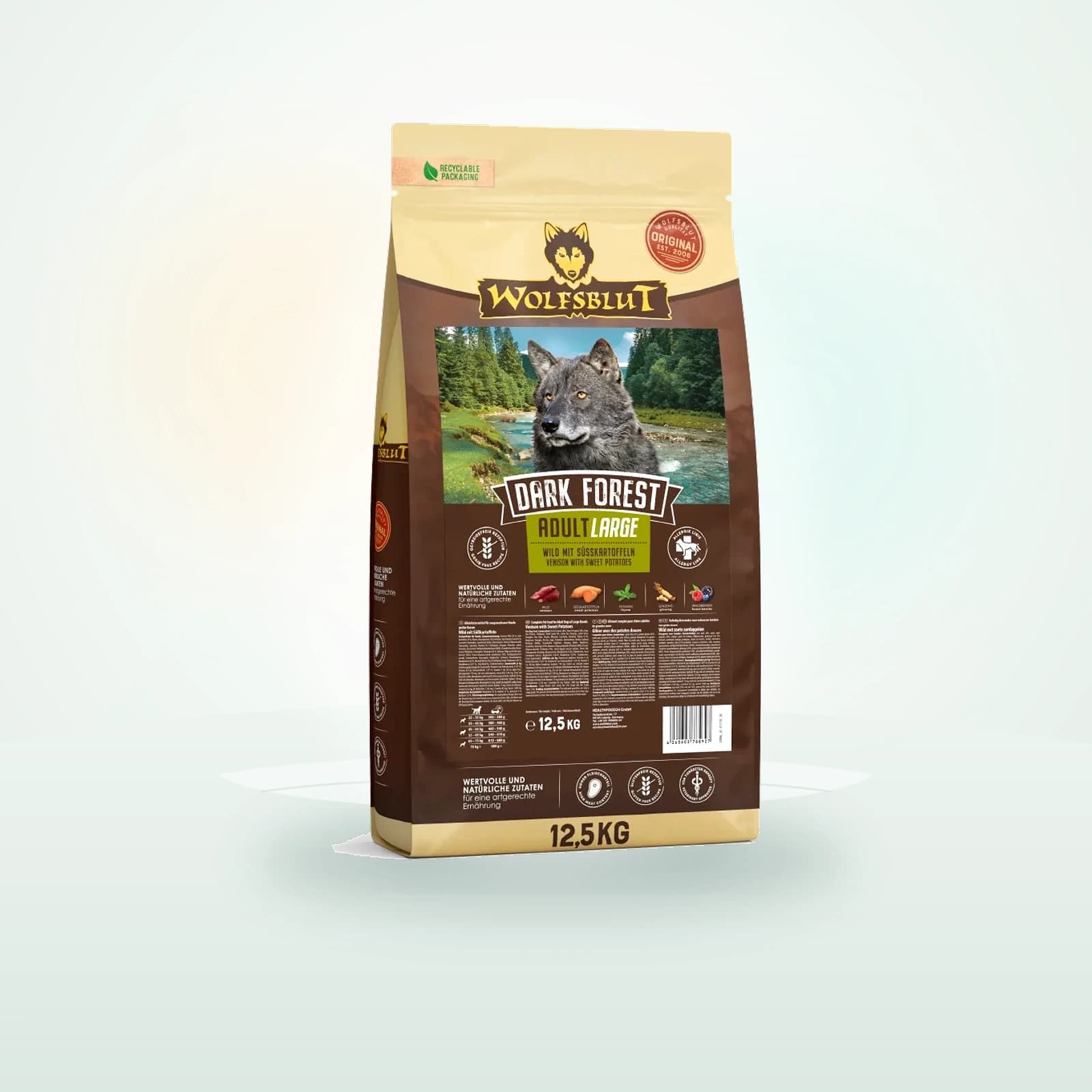 Wolfsblut Large Breed Dark Forest Trockenfutter