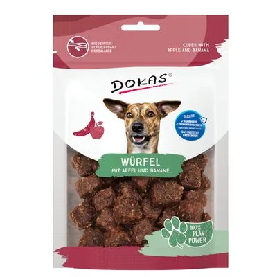Dokas Würfel mit Apfel & Banane