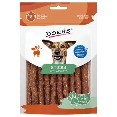 Dokas Sticks mit Hagebutte