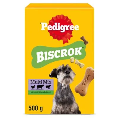 Pedigree Biscuits Pedigree Biscrok, 3 saveurs