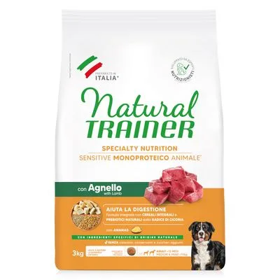 Natural Trainer Sensitive Adult Medium & Maxi mit Lamm