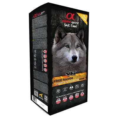 Alpha Spirit Semi-Moist Complete Free Range Poultry