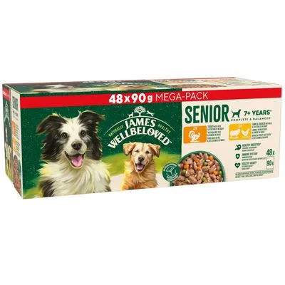 James Wellbeloved Senior Hypoallergenic Pouches
