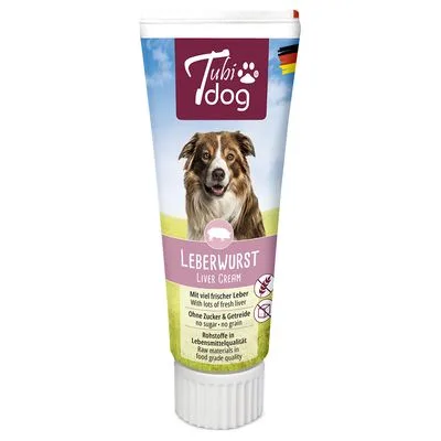 Tubidog Leberwurst in der Tube