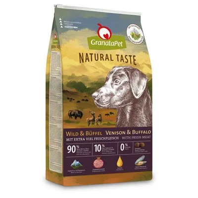 GranataPet Natural Taste Droogvoer Wild & Buffel