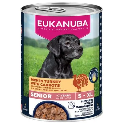 Eukanuba Senior Reich an Pute mit Karotten