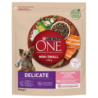 Purina One Mini Delicate Salmon & Rice