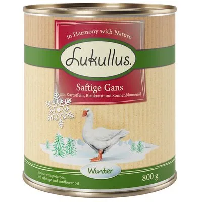 Lukullus Winter-Menü: Saftige Gans