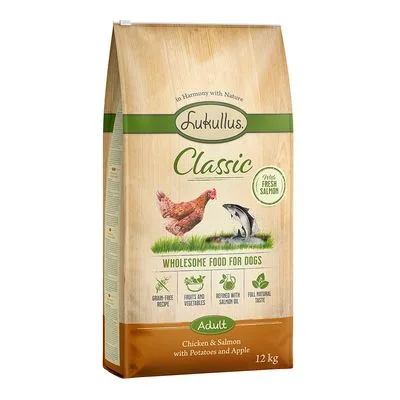 Lukullus Classic pollo y salmón