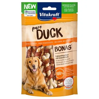 Vitakraft Pure Duck Bonas Calcium Bones with Duck
