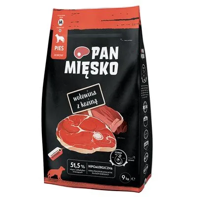 Pan Miesko Medium con carne de cabra