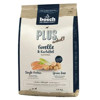 Bosch Plus Trout & Potato HPC Dry Dog Food