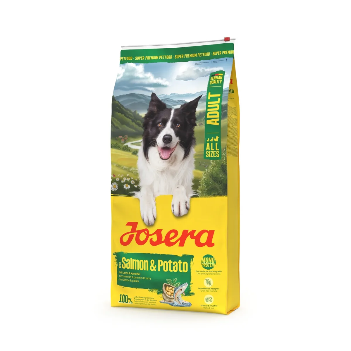 Josera Trockenfutter Hund Adult Lachs und Kartoffel