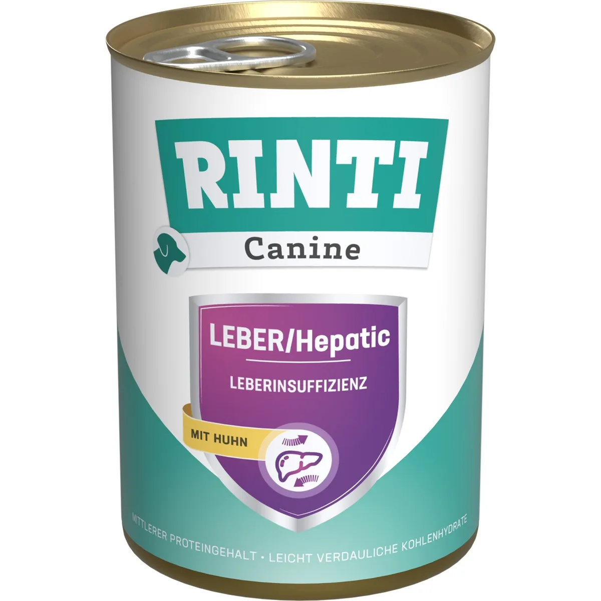 Rinti Canine Nassfutter Hund, Adult, Leber, Dose