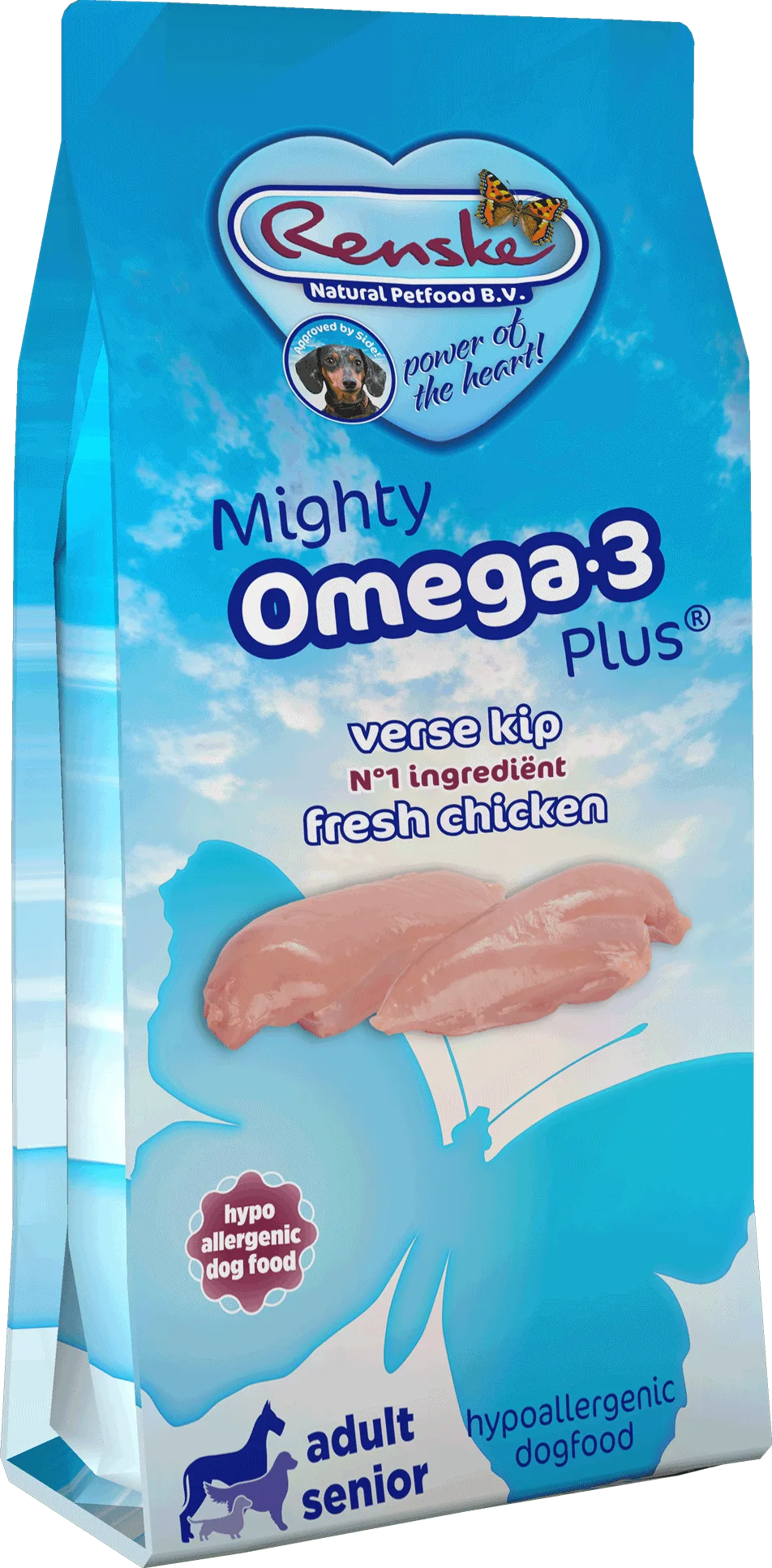 Renske Mighty Omega-3 Plus - Fresh prepared Chicken and Rice