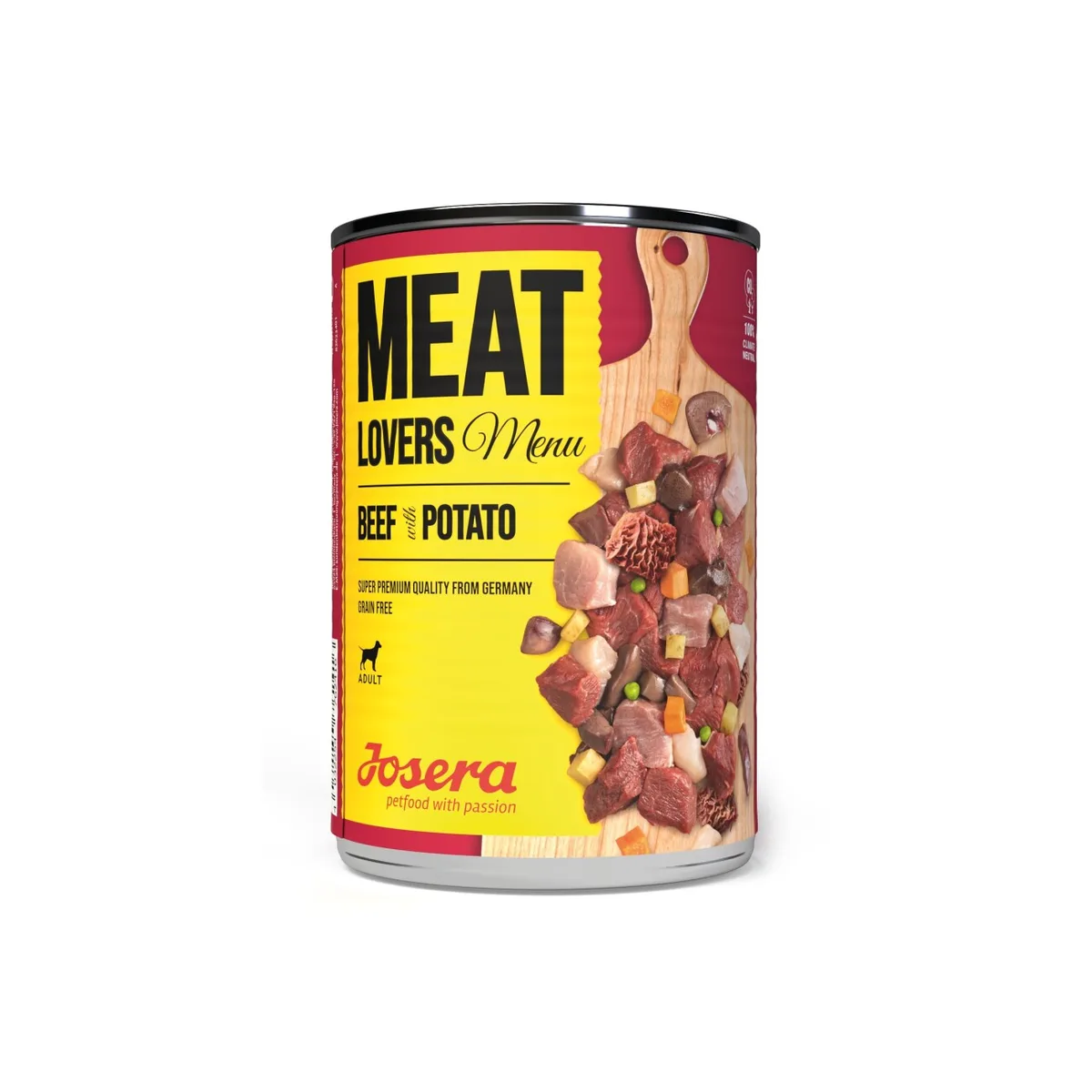 Josera Nassfutter Hund, Adult, Meat Lovers Menu, Rind