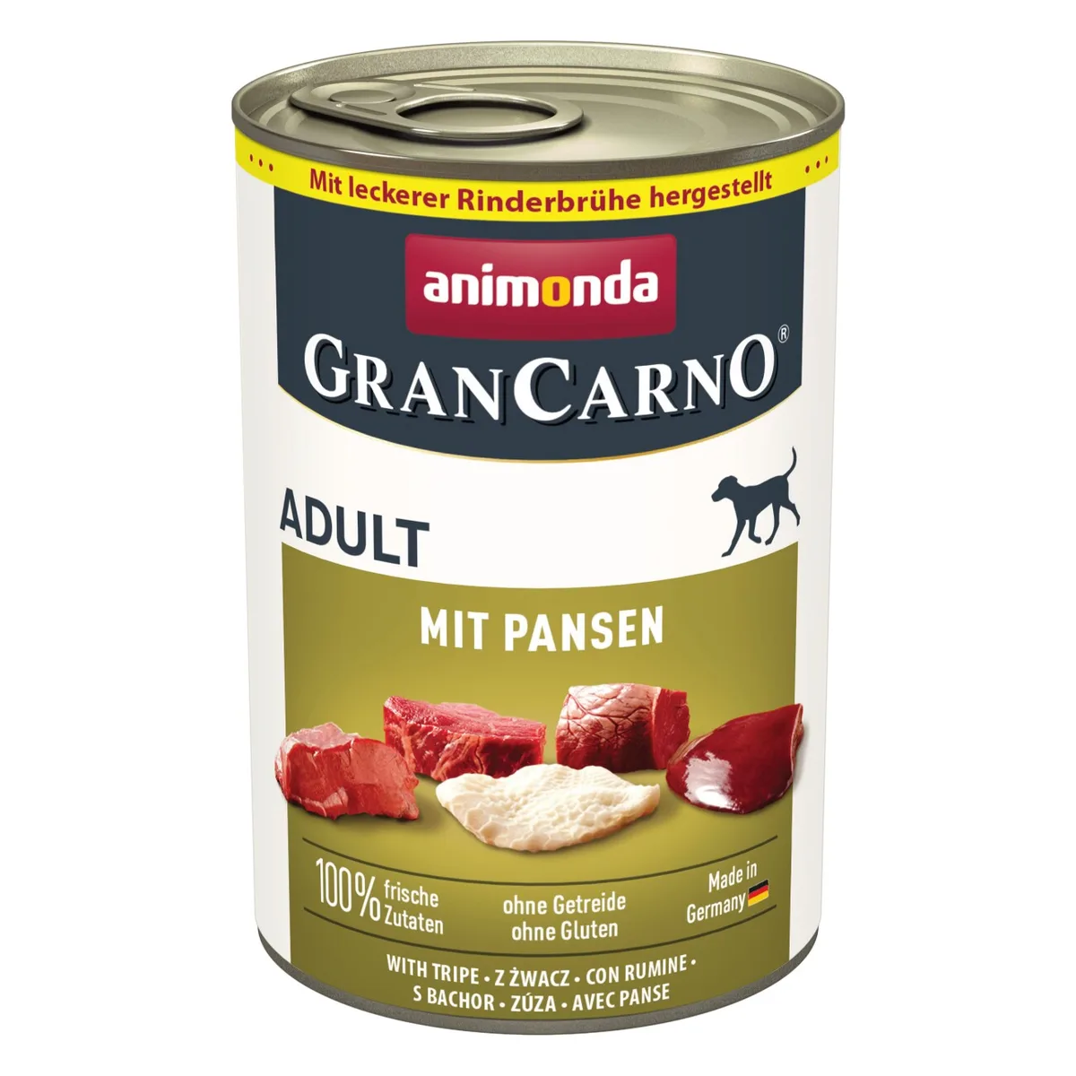 Animonda GranCarno Original Nassfutter Hund Adult, Pansen