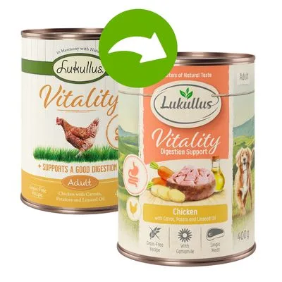 Lukullus Unterstützung der Verdauung: Huhn (getreidefrei)