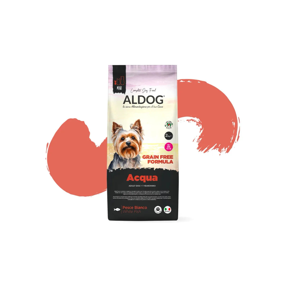 Aldog ACQUA PESCE BIANCO Crocchette Mini