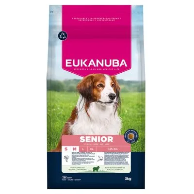 Eukanuba Premium Nutrition Senior Klein & Middelgroot Ras Lam & Rijst
