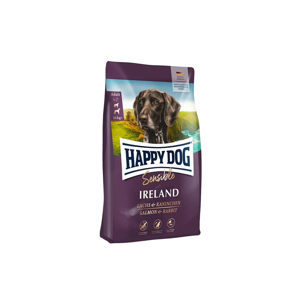 Happy Dog Sensible Trockenfutter Hund Adult, Irland