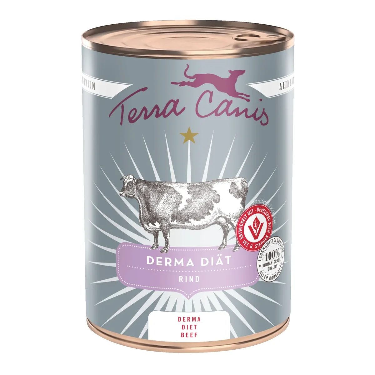 Terra Canis Nassfutter Hund Derma Diät Rind