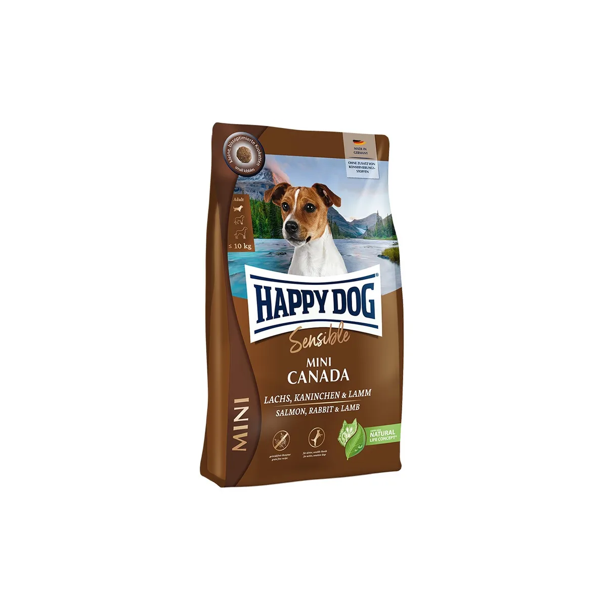 Happy Dog Sensible Trockenfutter Hund Adult, Mini Canada