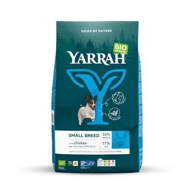 Yarrah Bio Small Breed mit Bio Huhn