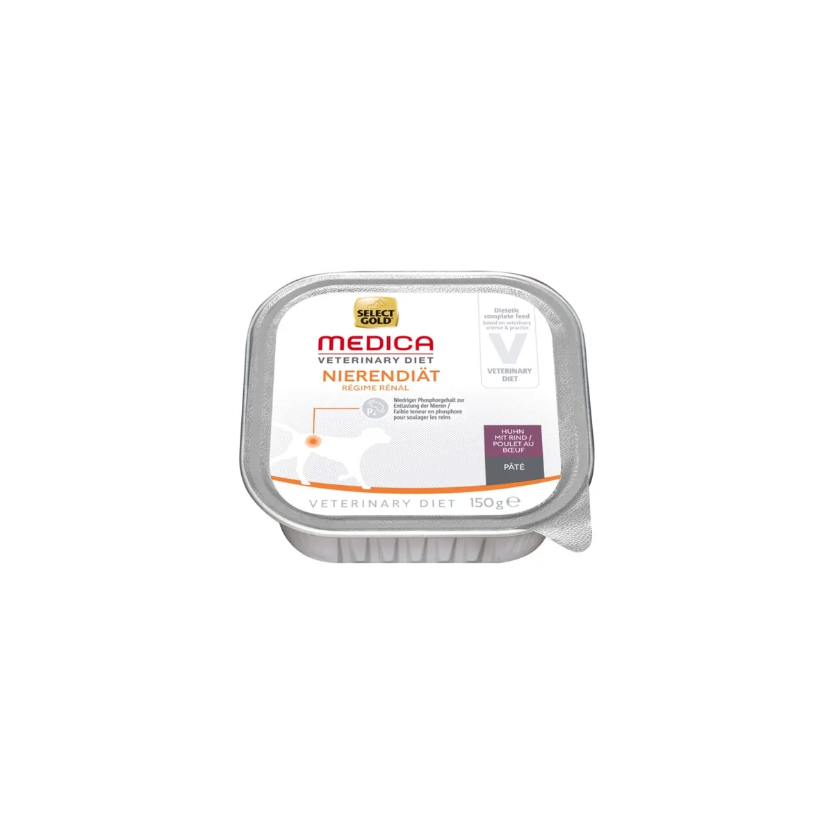 SELECT GOLD Medica Nassfutter Hund Adult Nierendiät