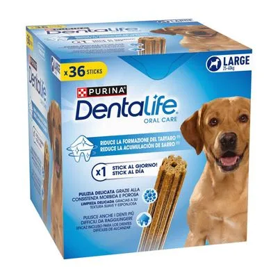 Purina Dentalife Tägliche Zahnpflege-Snacks für große Hunde