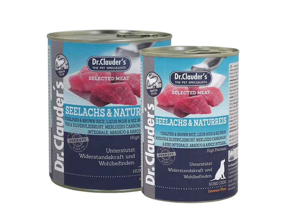 Dr. Clauder's Selected Meat Seelachs & Naturreis
