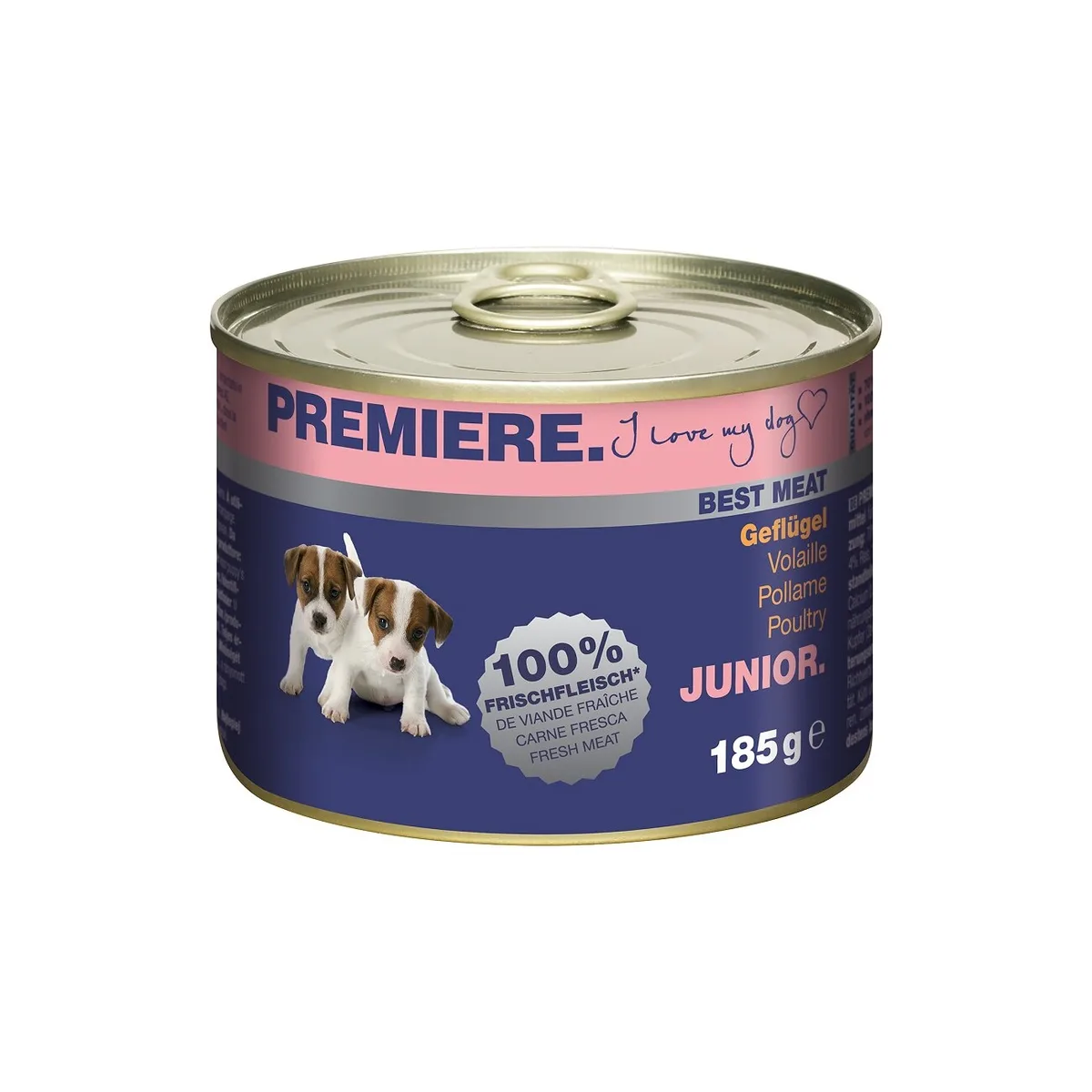 PREMIERE Best Meat Nassfutter Hund, Junior, Geflügel