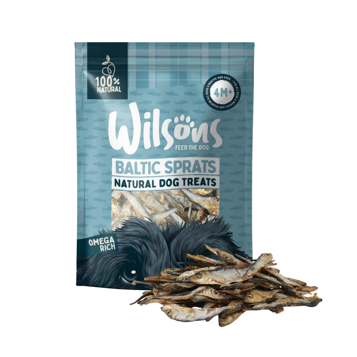 Wilsons Pet Food Baltic Sprats Natural Dog Treats