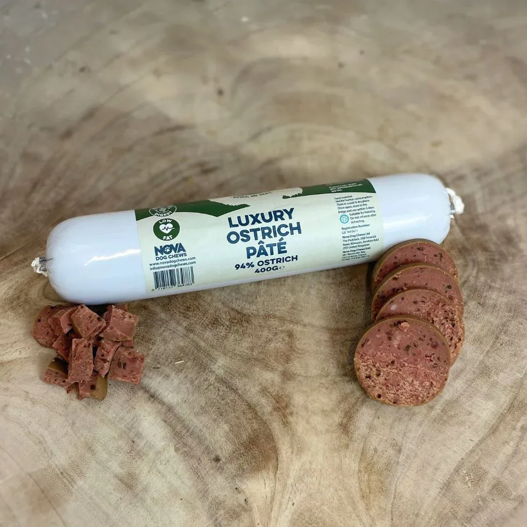 The Dogs Butcher Luxury Ostrich Pate