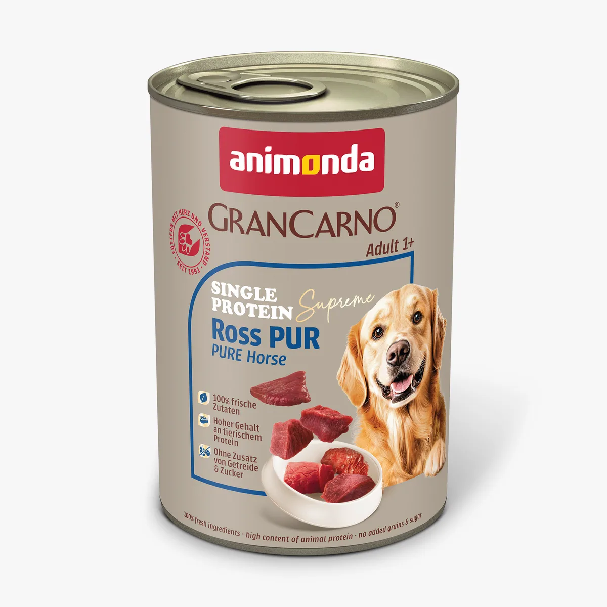 Animonda GranCarno Single Protein Ross pur | Hundefutter